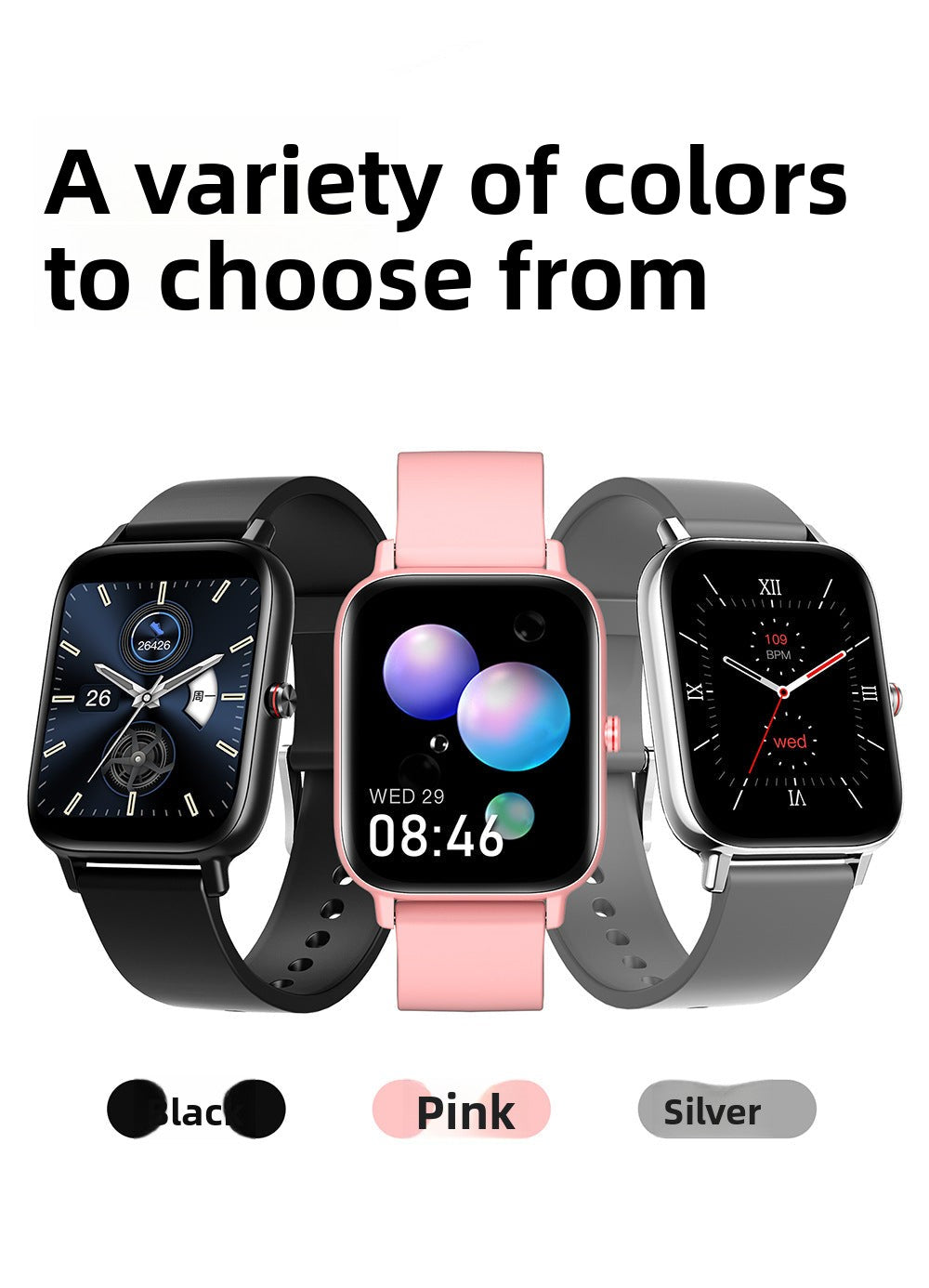 New H20Smart Watch1.85Inch60Hz Multiple Screen Dial Switching, Ultra-Long Standby, Long Battery Life, Smart Long Battery Life