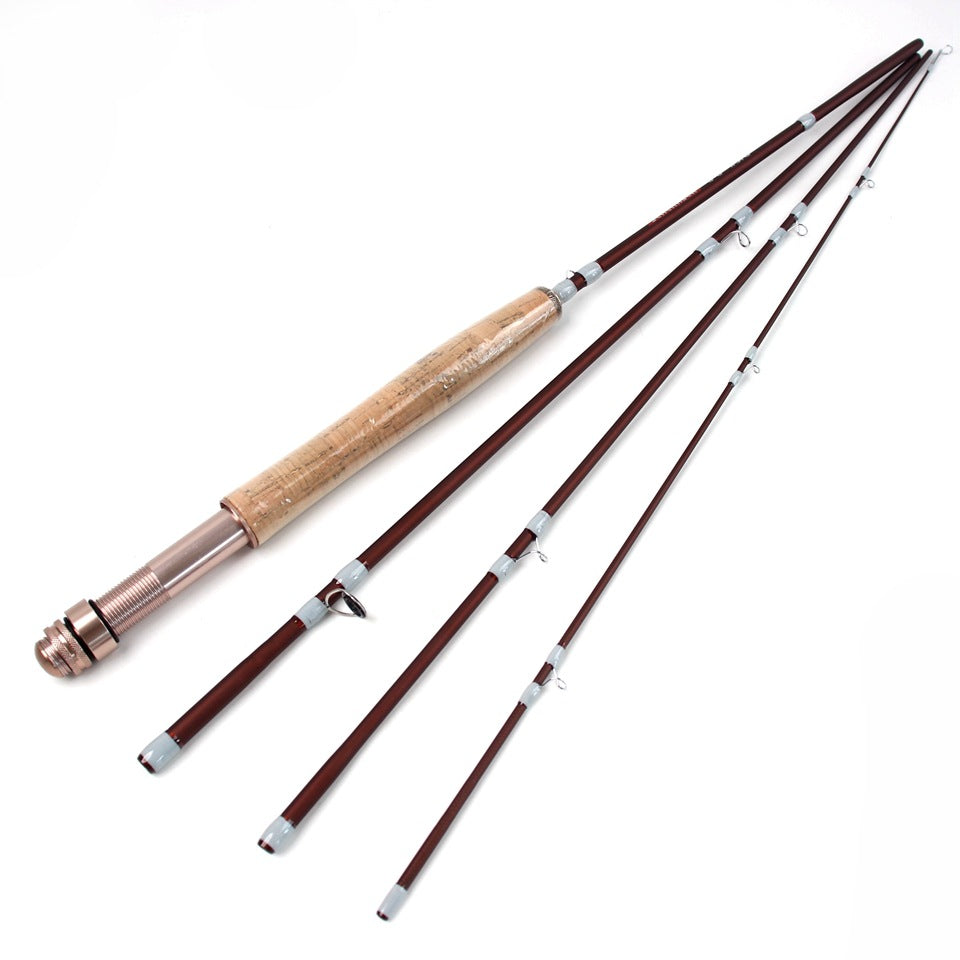 Fly Rod5/6#Fly fishing rod carbon ultra-light4Jie Xixiu Fishing Rod European and American Popular Fishing Gear Manufacturer Wholesale