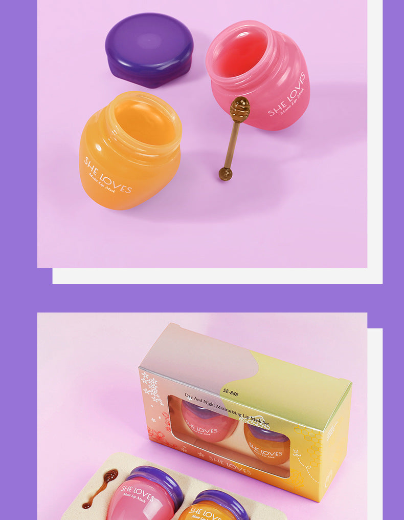 Specialized Cheese Lip Mask Lip Essence Scrub Exfoliating Dead Skin Color Changing Lip Balm
