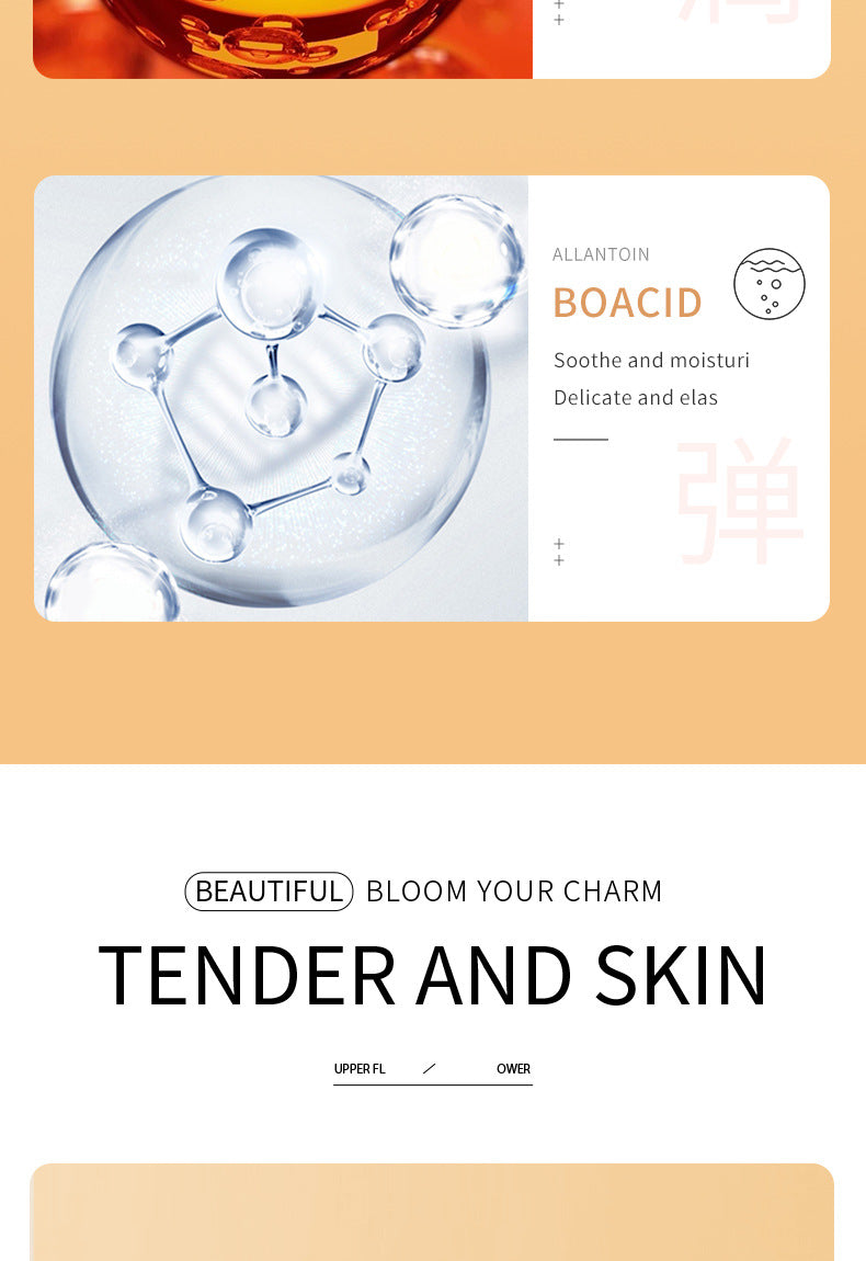 Full English Essence Serum SADOER Hyaluronic Acid Arbutin Moisturizing and Hydrating30ml  Foreign Trade Live Wholesale