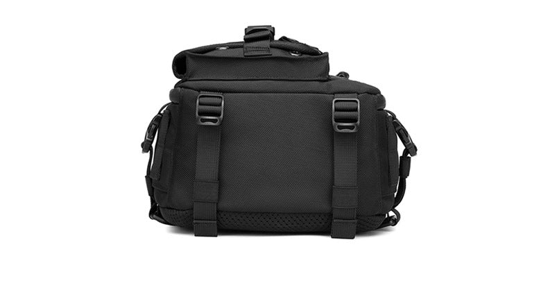 OZUKO Tactical Chest Bag Men's Waterproof Crossbody Bag Outdoor Sports Small Backpack Trendy Shoulder Portable Men's Bag