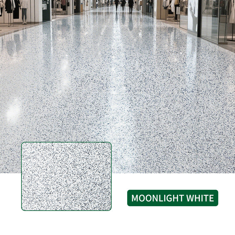 Qixia Epoxy Color Sand Floor Paint Cement Floor Paint Wear-resistant Imitation Marble Paint Self-leveling Floor Paint