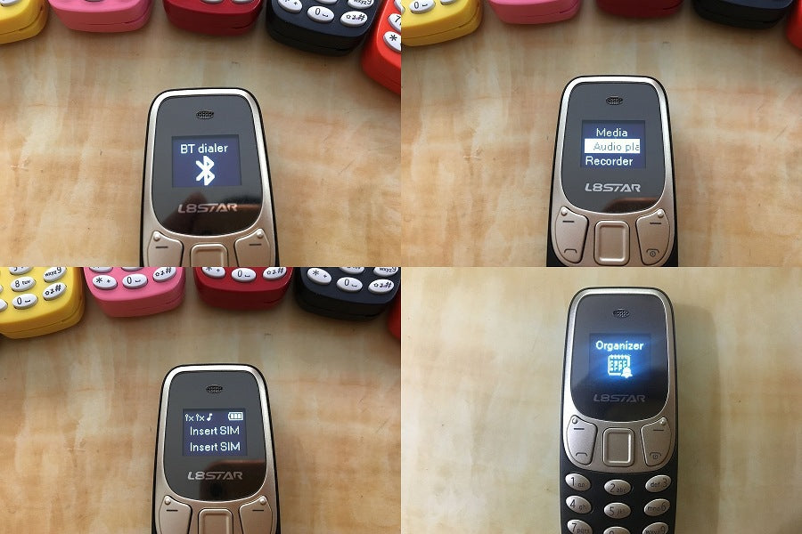 Hot Sale L8star bm10Ultra-small Micro Phone Mini Straight Bluetooth Dialing Button Dual SIM Phone