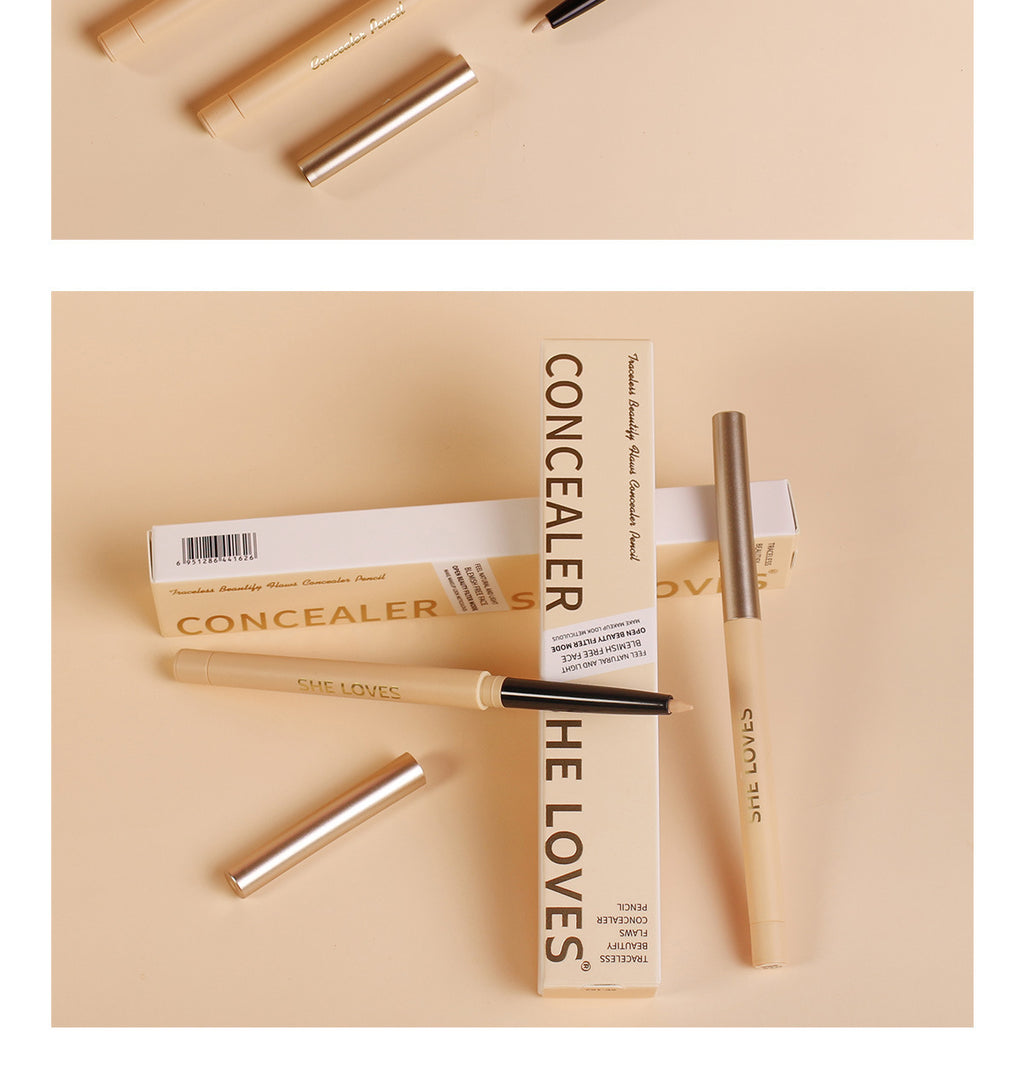 Fine Concealer Pen for Under-eye Dark Circles, Acne Marks, and Shadow Contouring Stick