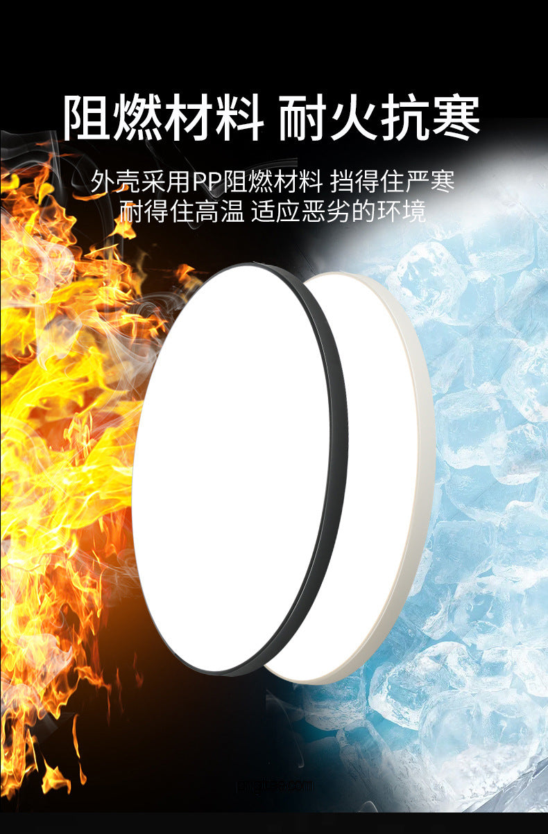 Triple-proof Light led Ceiling Light Ultra-Thin Corridor Aisle Light Modern Minimalist Balcony Light Round Bathroom Kitchen Light