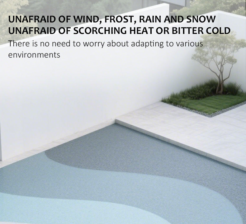 Epoxy Color Sand Self-Leveling Floor Paint Cement Tile Floor Wear-Resistant Non-Slip Imitation Marble Pattern Floor Paint Manufacturer