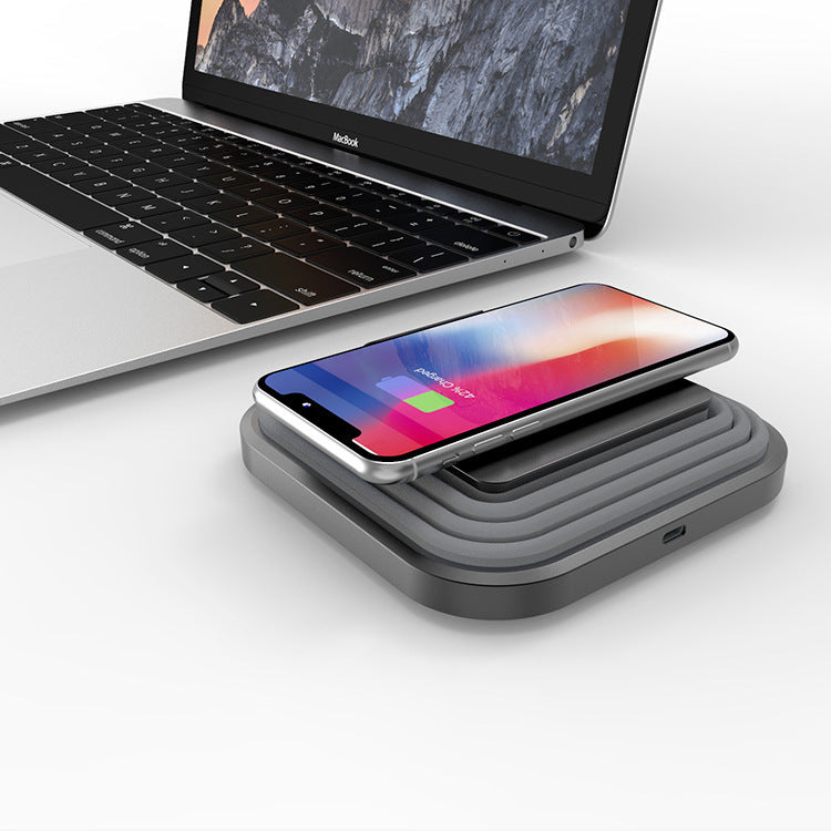 2-in-1 Magnetic Attachment15W Wireless Charging Table Lamp Gift Reading Lamp Multi-Color Adjustable Ambient Light Bedroom Bedside Lamp