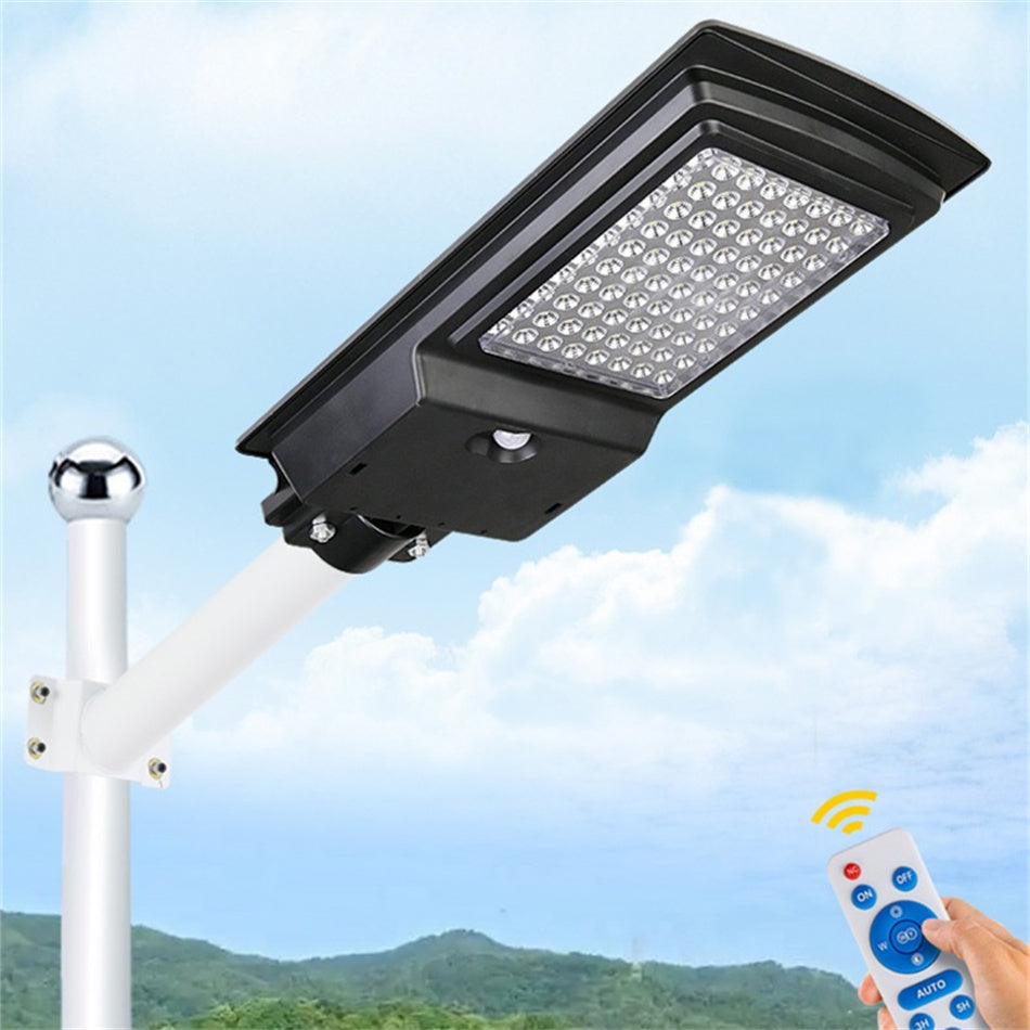 Waterproof Garden Road Lighting Human Body Induction Energy-Saving Aluminum Outdoor Integrated Solar Street Light