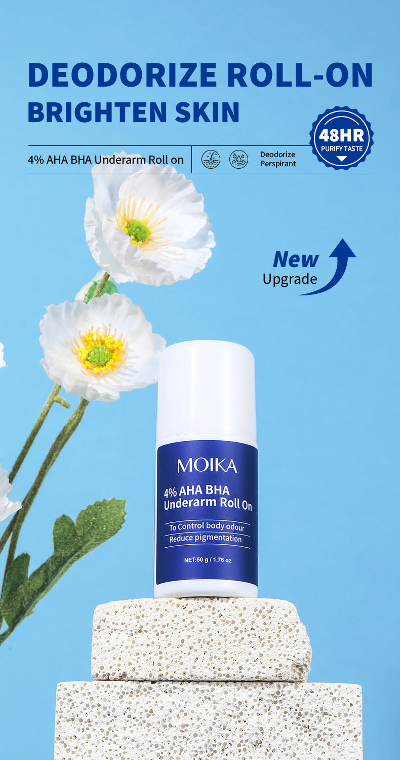 In Stock Underarm Deodorant Antiperspirant Salicylic Acid Roll-On Body Odor Eliminator Antiperspirant Deodorant