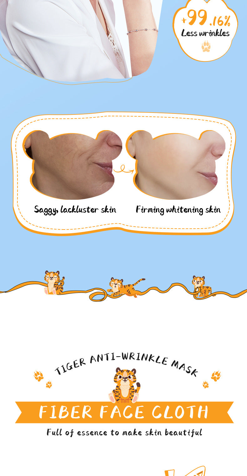 Full English Animal Pattern Mask25g SADOER Hydrating and Moisturizing Skin Care Tablets for  Wholesale