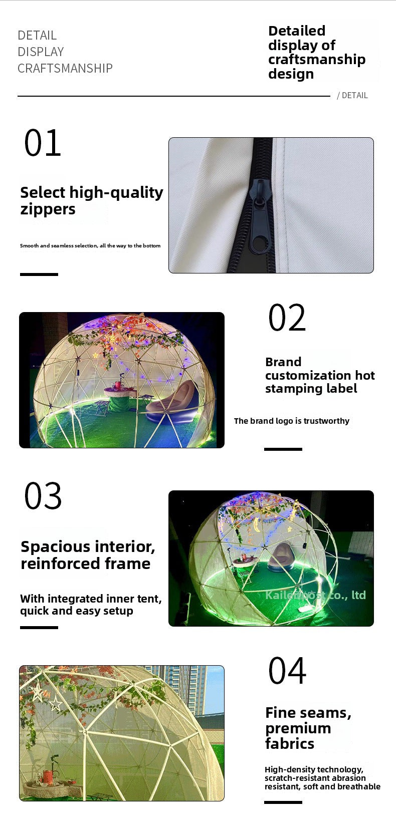 Starry Sky Room Bubble House Mesh Sun Room Internet Celebrity Restaurant Tent Hotel Outdoor Leisure Room Outdoor Tea Room Tent