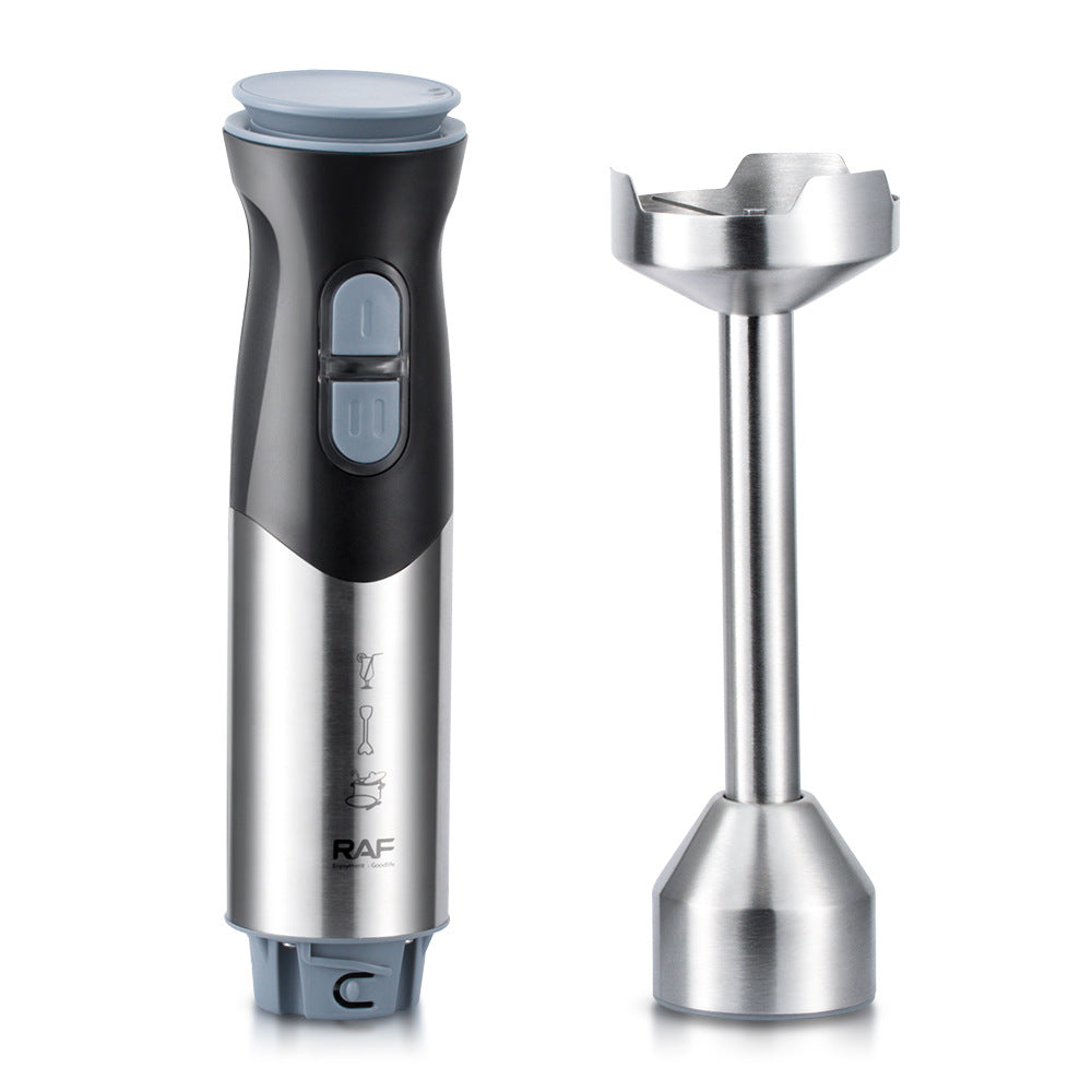 RAF European Standard Household Handheld Mixer Electric Stainless Steel Cooking Stick Baby Food Blender R.281