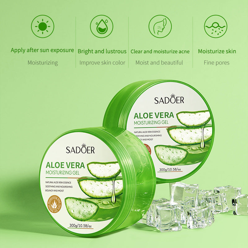 Aloe Vera Gel300g Vitamin C Aloe Vera Gel Moisturizing and Hydrating Wholesale from Foreign Trade Manufacturer