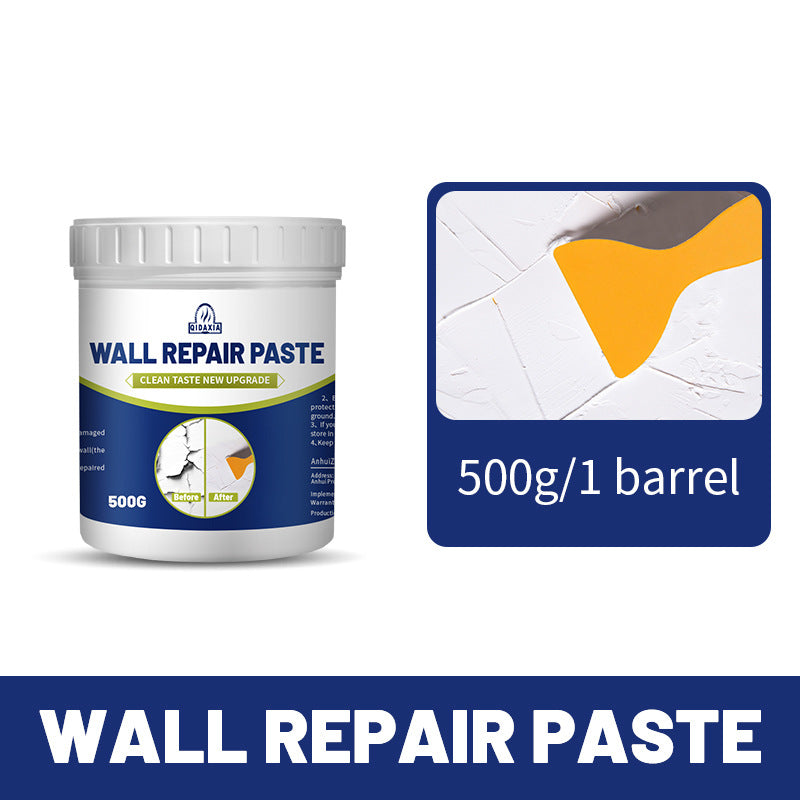 Wall Repair Paste for Repairing Wall Holes and Peeling, Household Putty Paste for Cracks and Nail Holes, White Wall Paste for Wall Repair