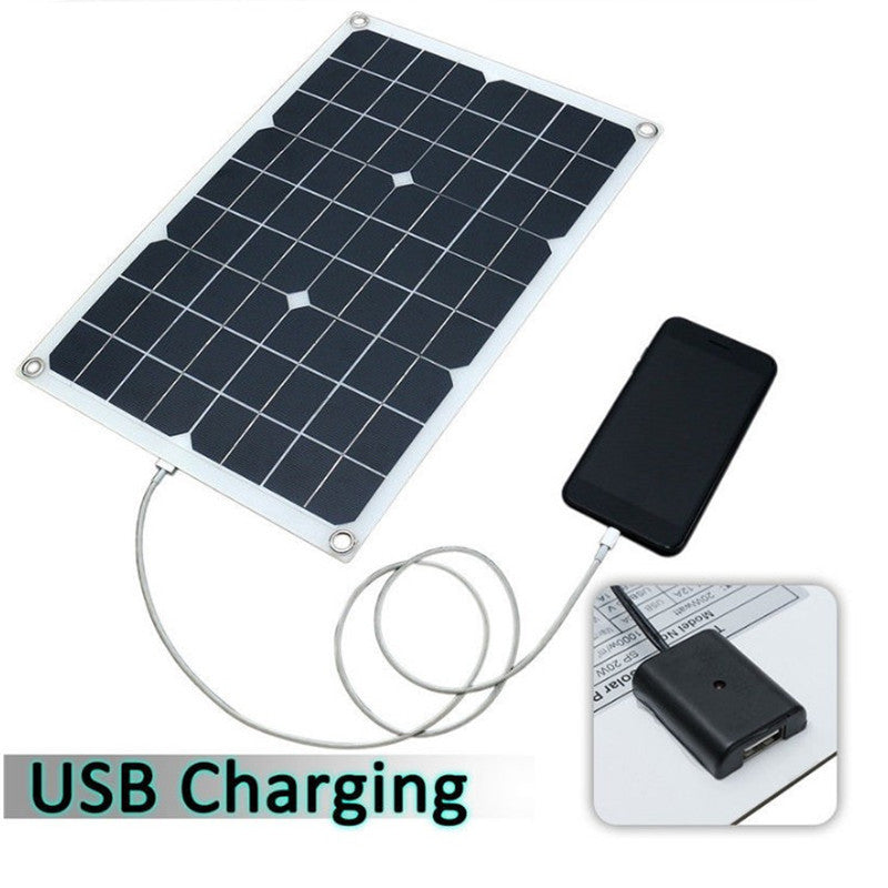 Specially designed for portable, lightweight, flexible solar charging panels with controllers