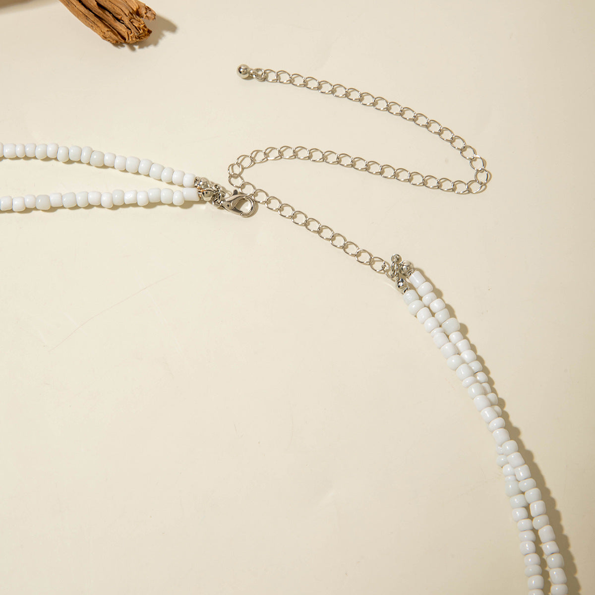 Wholesale Bohemian Vacation Style Rice Bead Turquoise Jewelry Set Metal Heart Jewelry