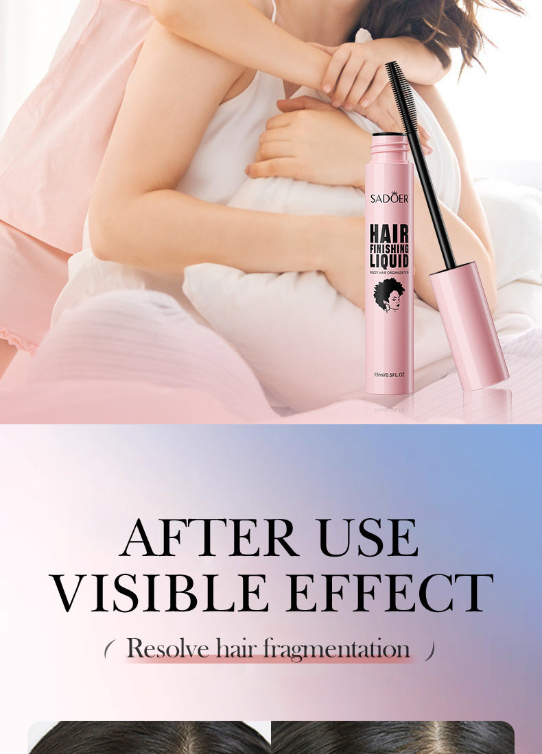 Fine Hair Finishing Spray15ml SADOER Styling Hair Messy Look Hair Wax Cross-Border Wholesale