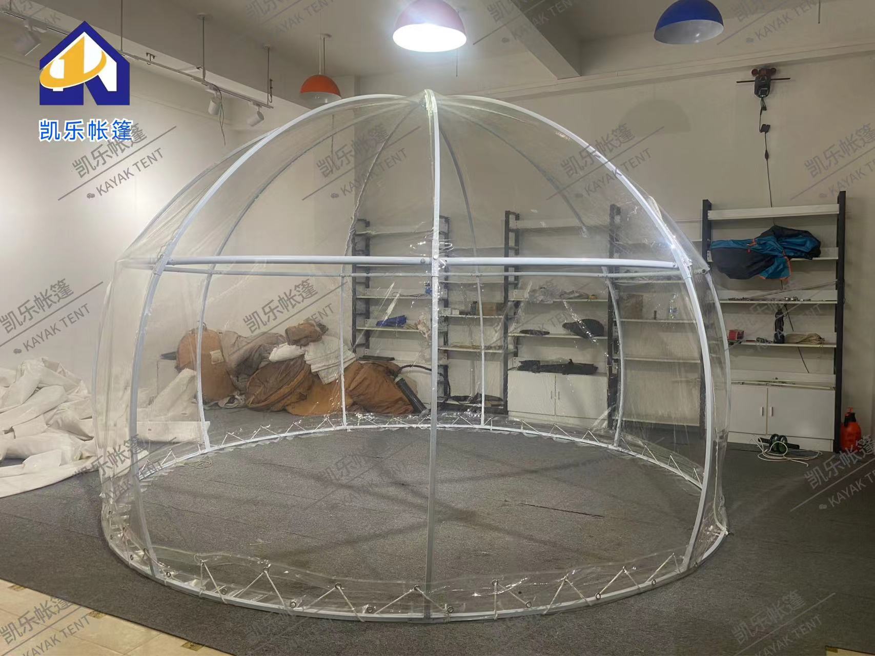 Starry Sky Tent Camp Transparent Mongolian Yurt Outdoor Starry Sky Room Exhibition Terrace Hot Pot Party Restaurant Homestay Hotel