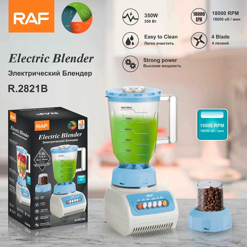 RAF European and American Standard Multi-Functional Juicer ABS Household Fully Automatic Fruit and Vegetable Juicer Blender