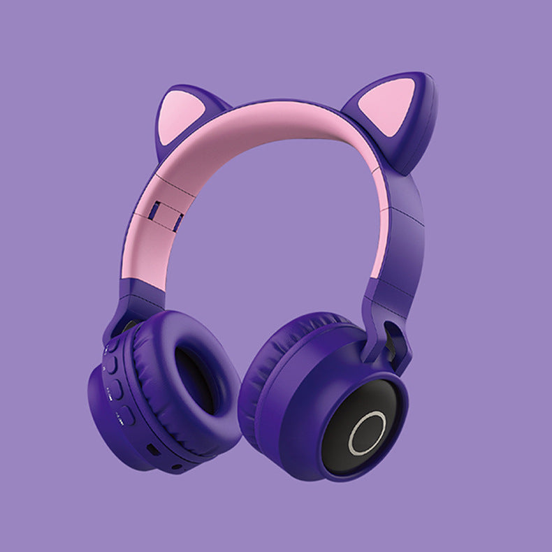 Hot-selling Wireless Bluetooth Cute Over-ear Headphones with Long Battery Life