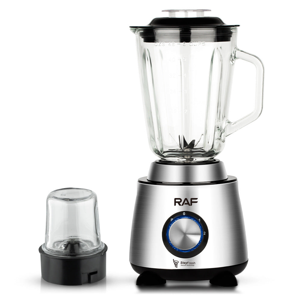 RAF European Standard Blender for Baby Food, Soy Milk, and Fruit Juice and Ice Blender Multi-Functional Food Processor R.2835