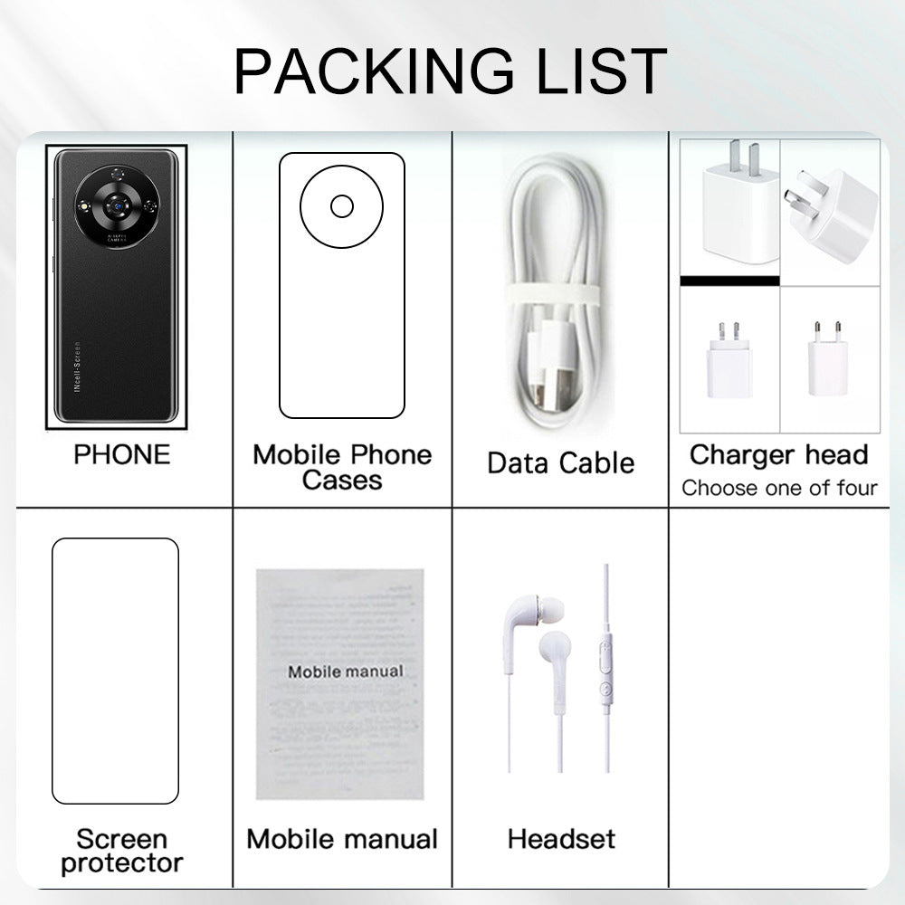 Smart Phone Hot-selling Mobile Phones11 Pro+Android6.8Inch Mobile Phone Source Manufacturer(Popular)