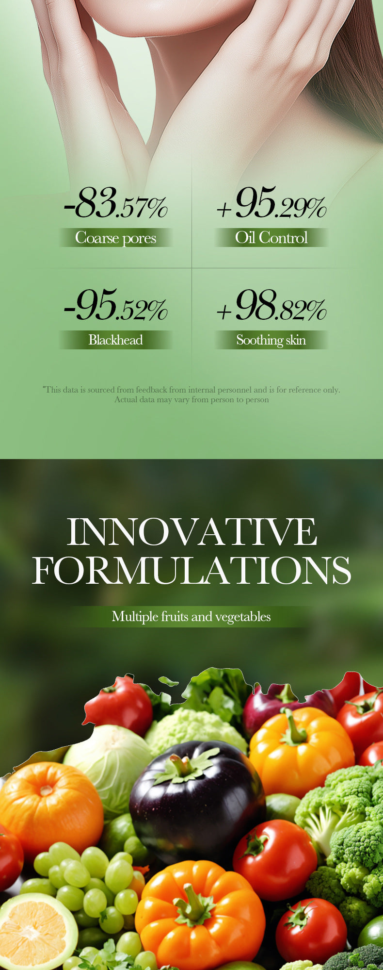 Fruit and Vegetable Cleansing Mask SADOER Deep Cleansing Facial Mud Mask  Wholesale