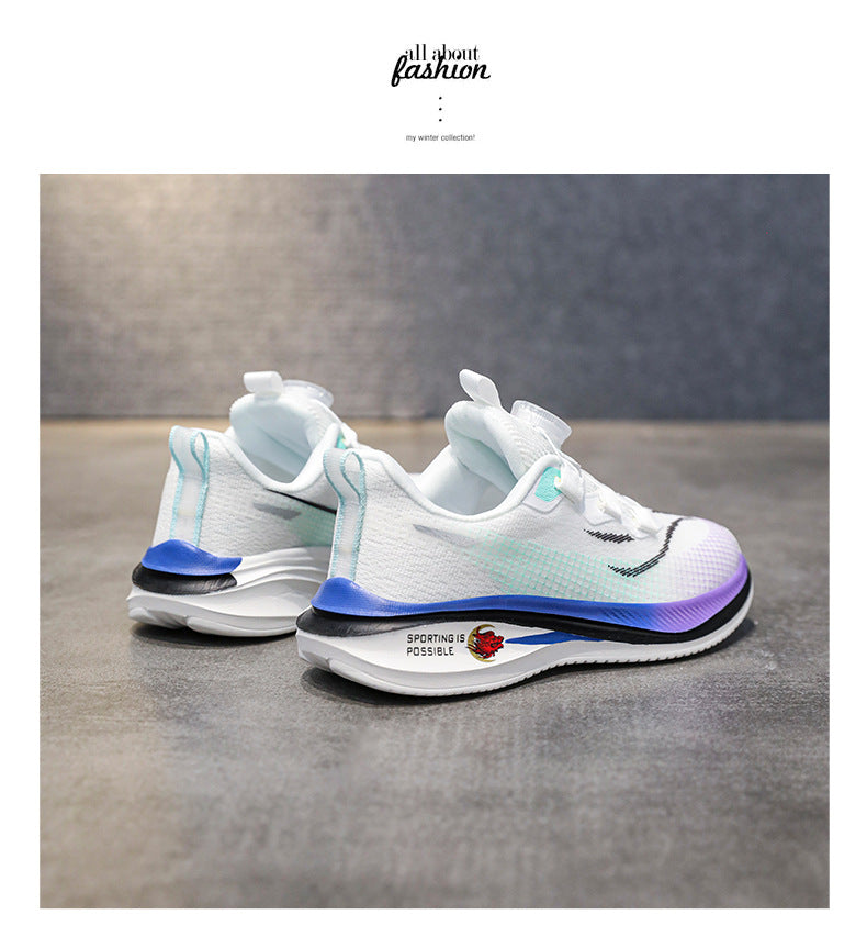 Red Rabbit7Boys' Lightweight Non-Slip Sports Shoes New Spring and Autumn Children's Casual Running Shoes Mesh Breathable Girls' Shoes