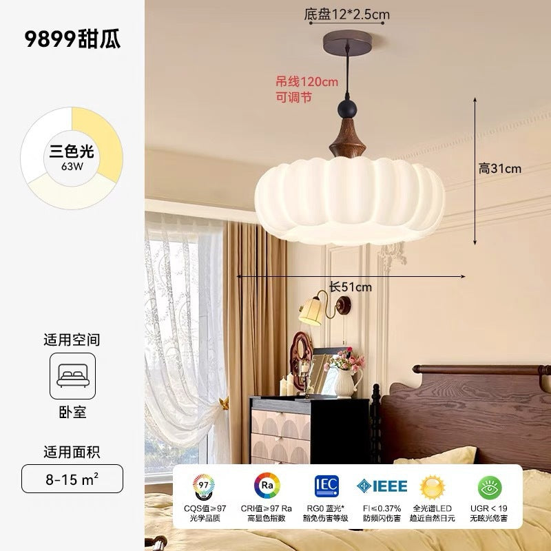 Bedroom Ceiling Light French Vintage Cream Master Bedroom Room Lighting Full Spectrum Eye Protection Modern Simple Study Light