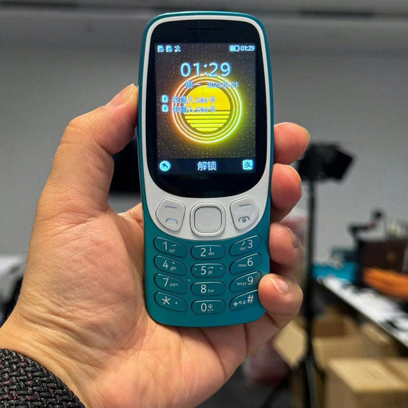 Popular3210Portable mobile phone for the elderly mini Elderly Phone with Large Font and Long Battery Life