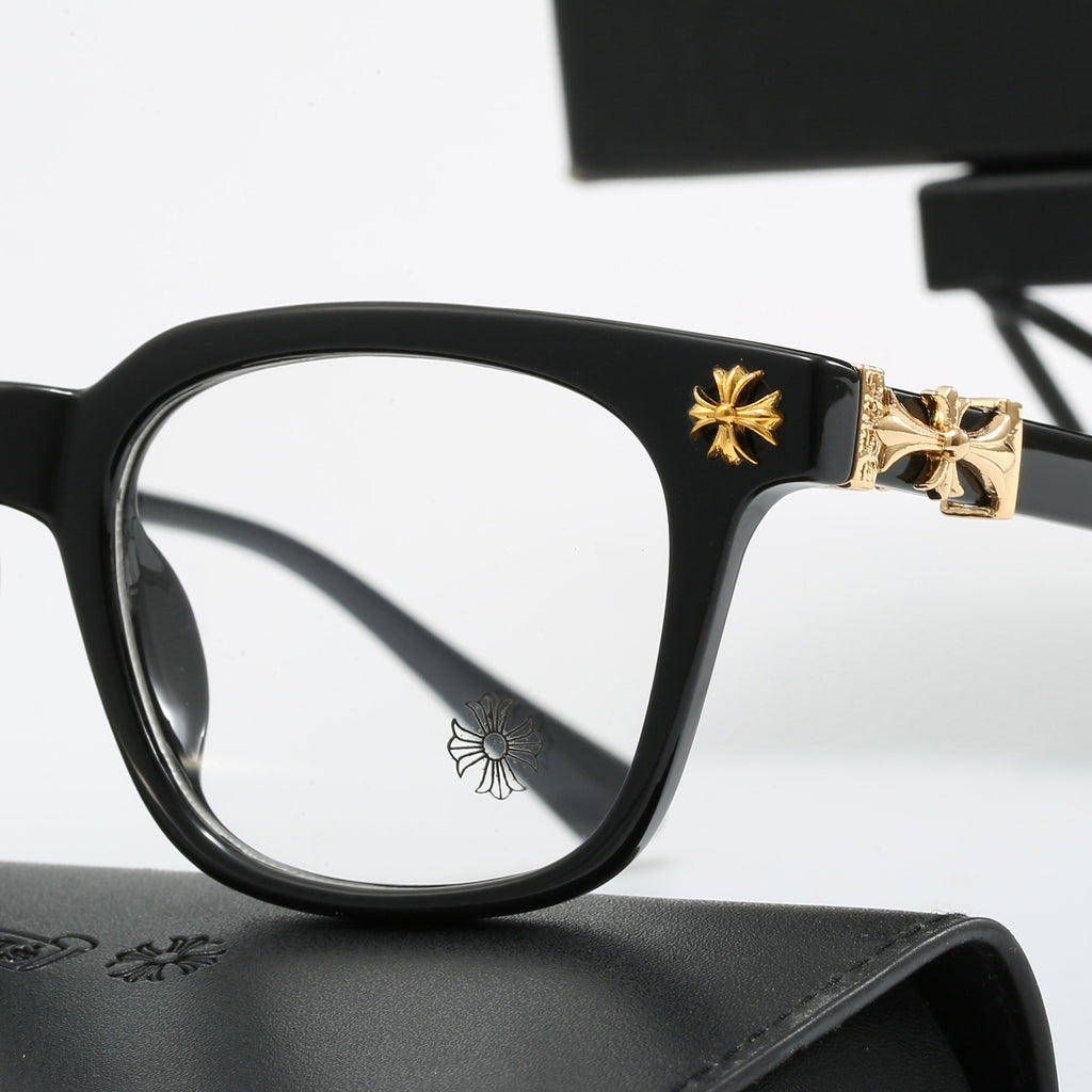 New Retro Artistic Blue Light Blocking Reading Glasses Personality Square Frame Presbyopia Glasses Unisex