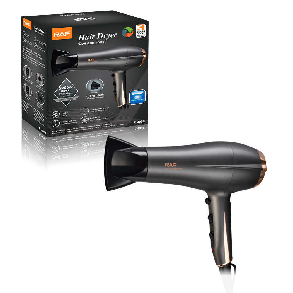 Hair Dryer2200W Hot and Cold Air Hair Dryer High Power Household Hotel Hair Dryer Hair Salon Hair Dryer