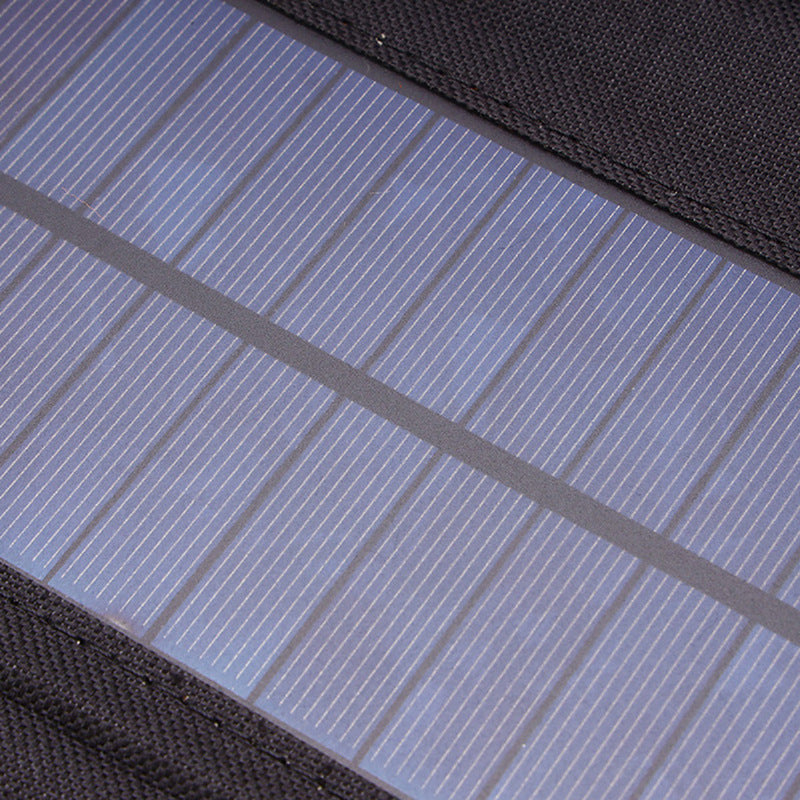 E-commerce 15W 5V USB Output Portable Solar Panel Outdoor Hiking Camping Solar Folding Bag