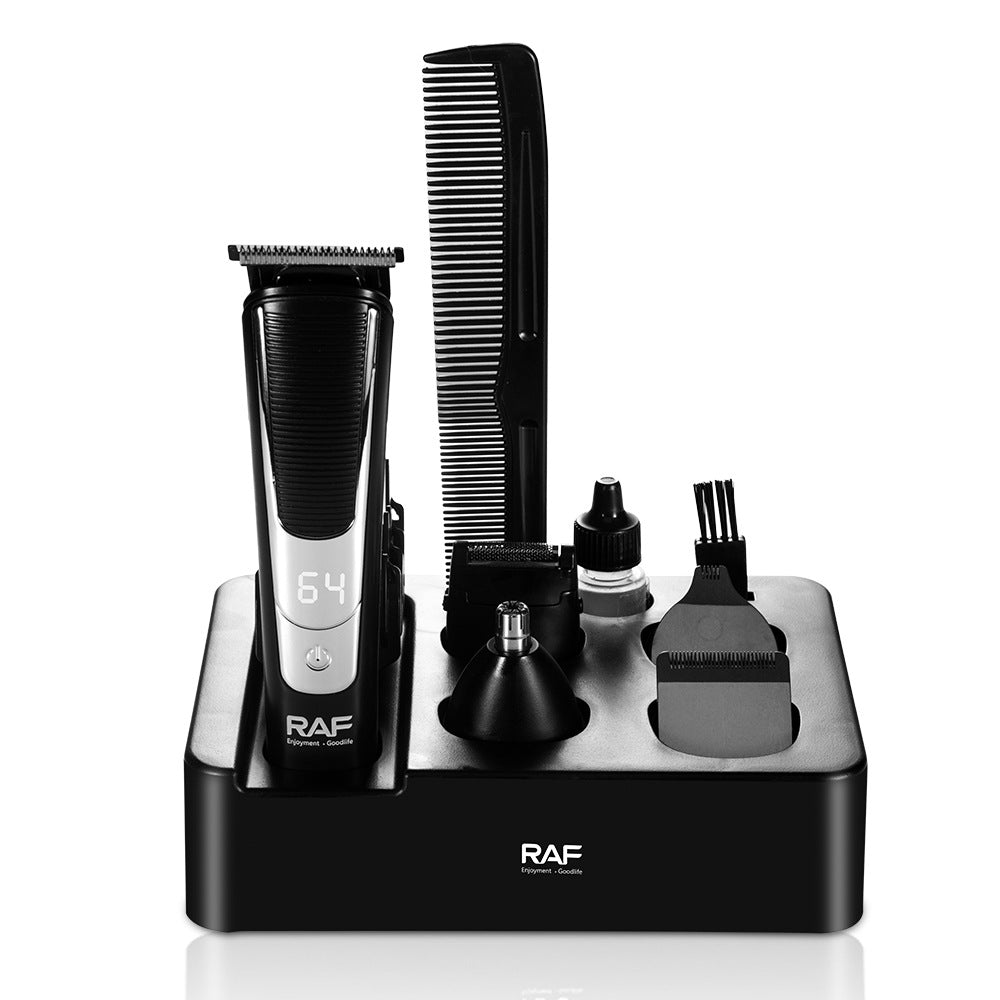 RAF European Standard Razor Men's daily necessities set rechargeable hair clipper razor usb R.4202