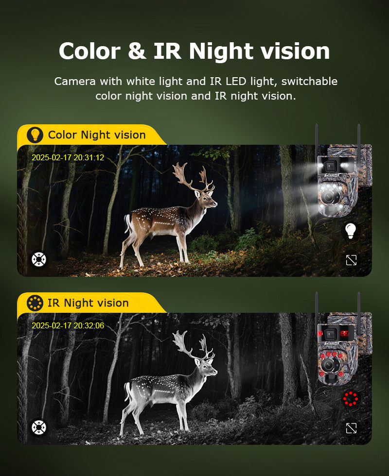 New Product4g Solar camera outdoor camouflage low power consumption camera HD20X Zoom Camera