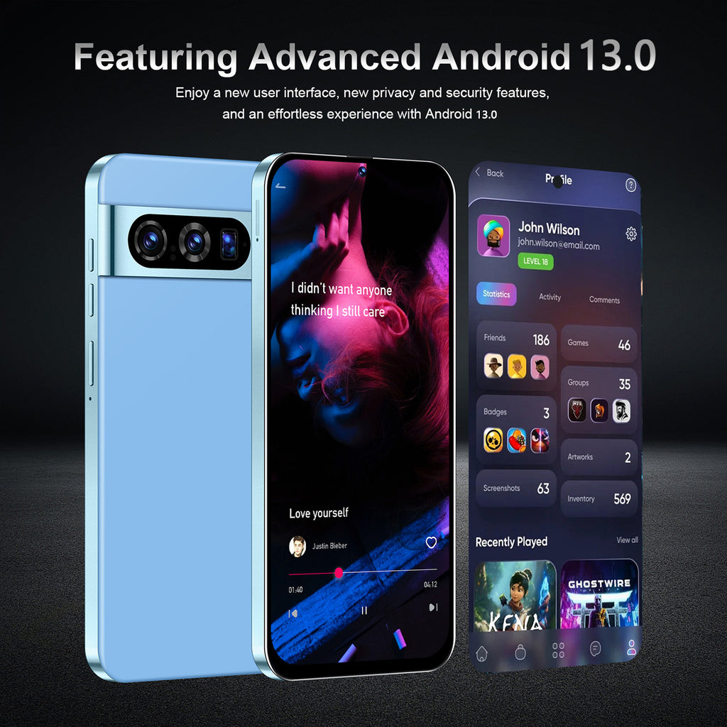 Hot-Selling Smartphones S25U Factory in stock7.3Inch16G+1T Android All-in-One Device