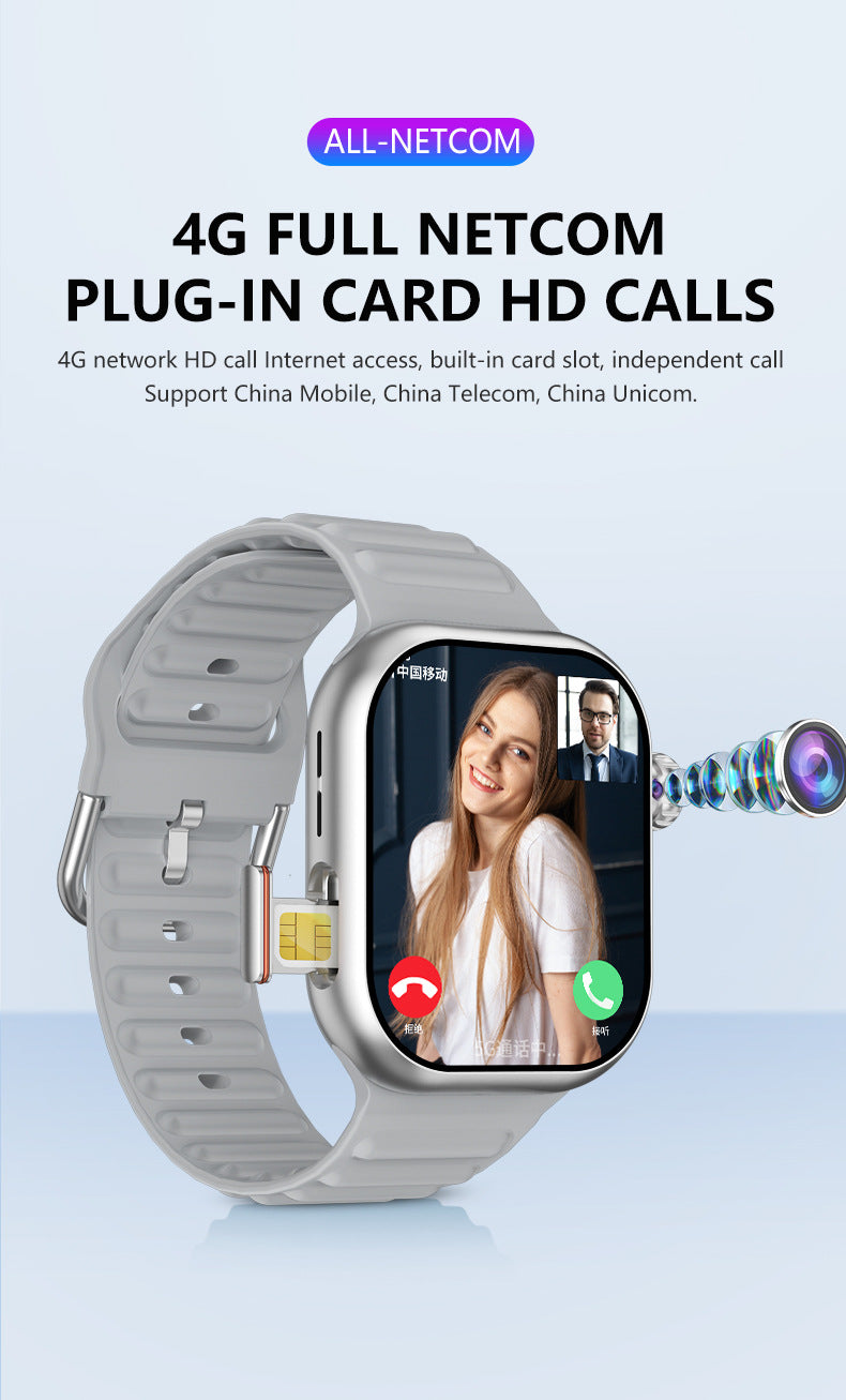B29Smart Watch5G Plug-in Card Full Netcom Google Store APP Download Rotating Camera Video Call Photo