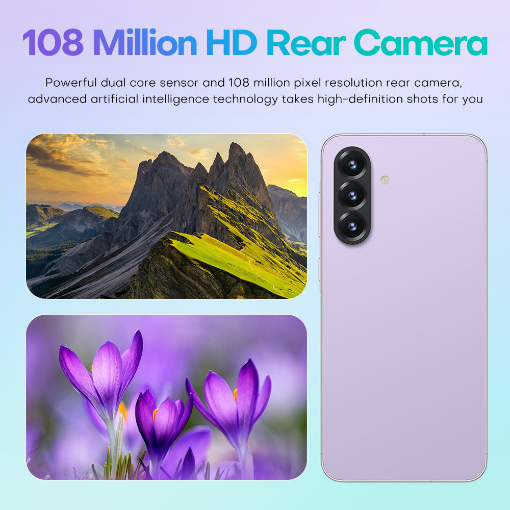 A56New Smart5G Mobile Phone7.3incell Notch Screen16+1TB Wholesale Source Factory