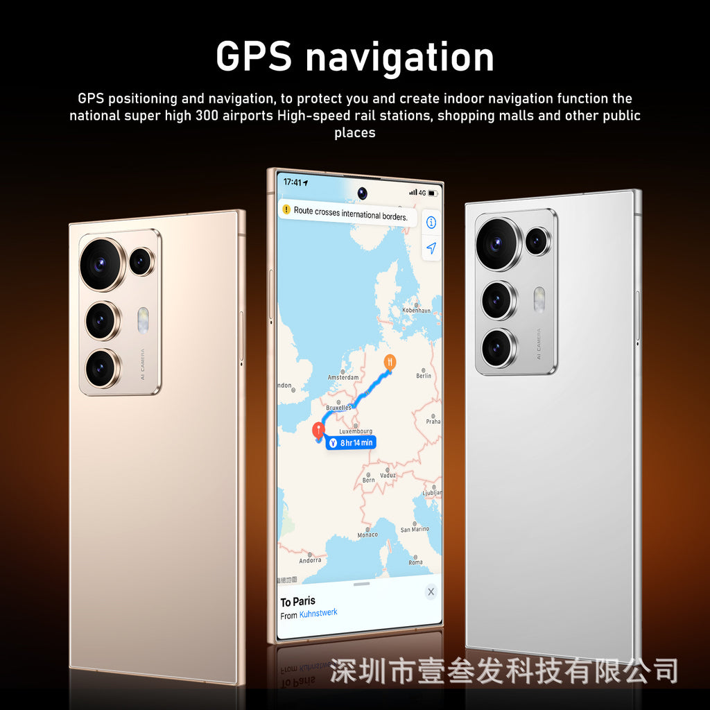 C-S25 Ultra Smartphone2+16 High-end7.3Inch Large Screen Factory4gG Mobile Phone