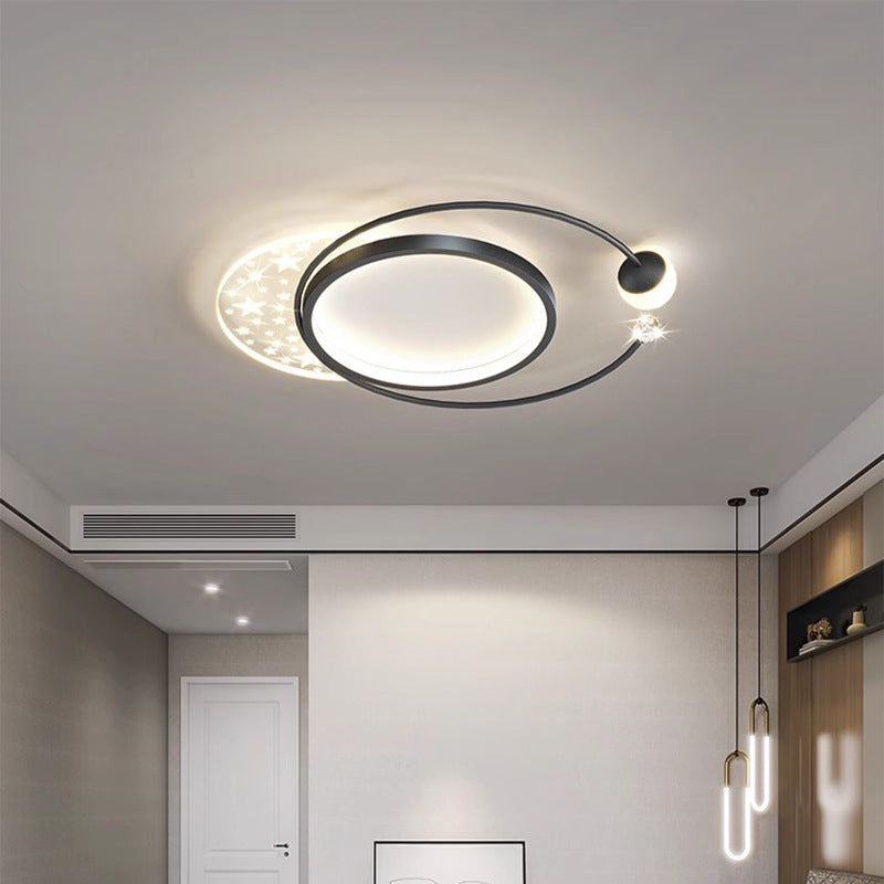 Zhongshan Lamp New Model Living Room Lamp Modern Simple Elegant Full Spectrum High-end Main Lamp Whole House Package Combination Lighting Fixture