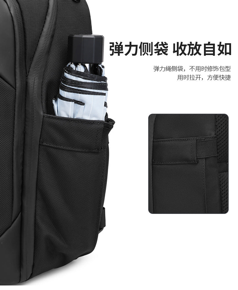 OZUKO Business Chest Bag Men's Large Capacity Waterproof Crossbody Bag High-end trendy brand simple commuter portable bag