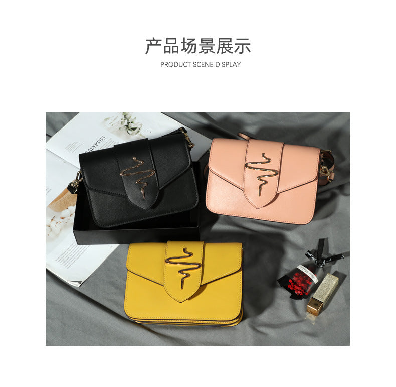 Summer Fashion Simple Versatile Large Capacity Single Shoulder Women's Bag Leather Crossbody Ladies Textured Small Square Bag In Stock Wholesale