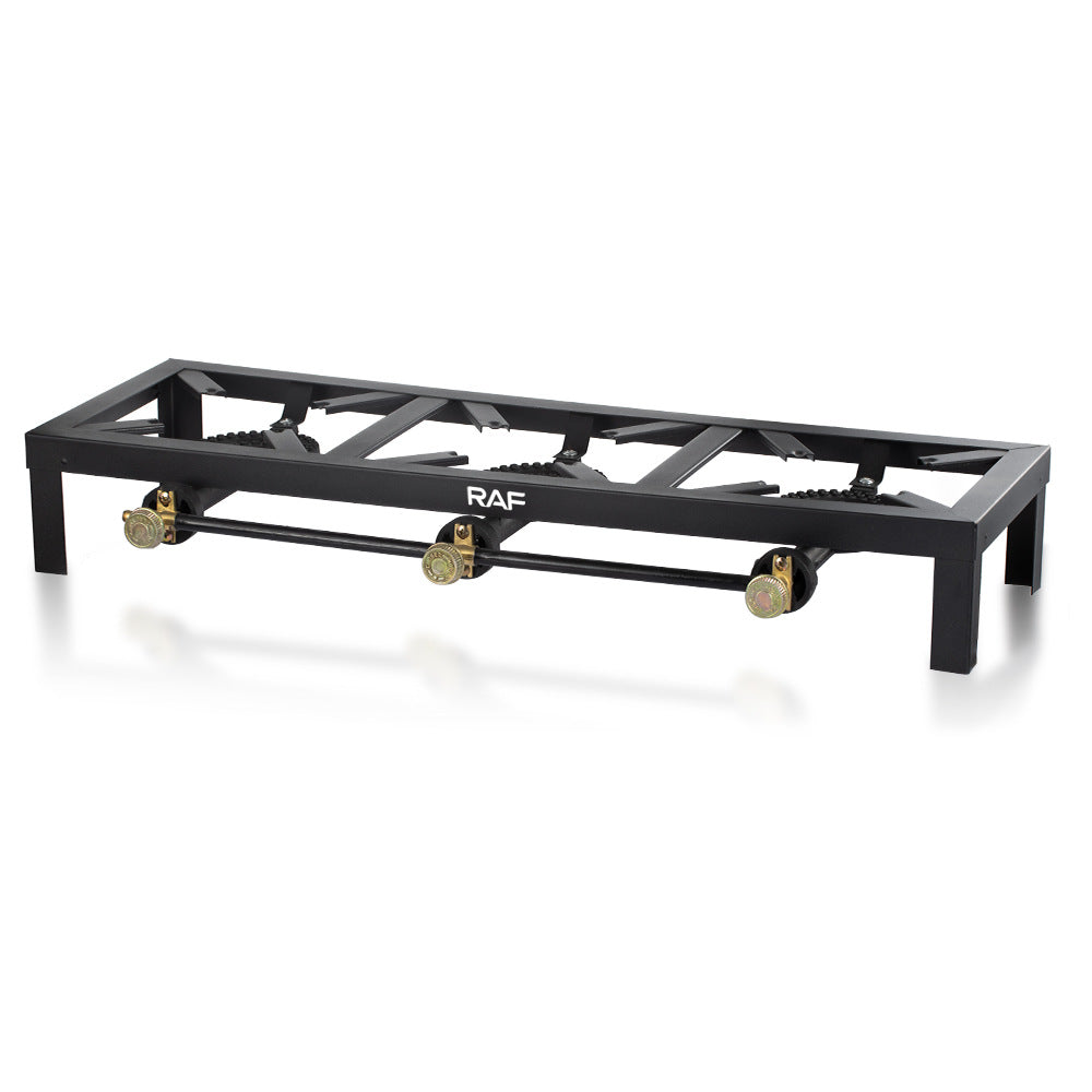 RAF Gas Stove Simple Household Liquefied Gas Tabletop Flameout Three Burners Easy-to-Clean Gas Stove R.8502