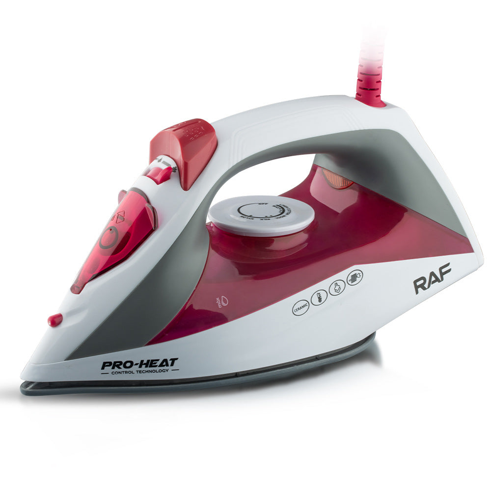 RAF European Standard Household Steam Electric Iron1400W Handheld Small Portable Clothes Ironing Machine