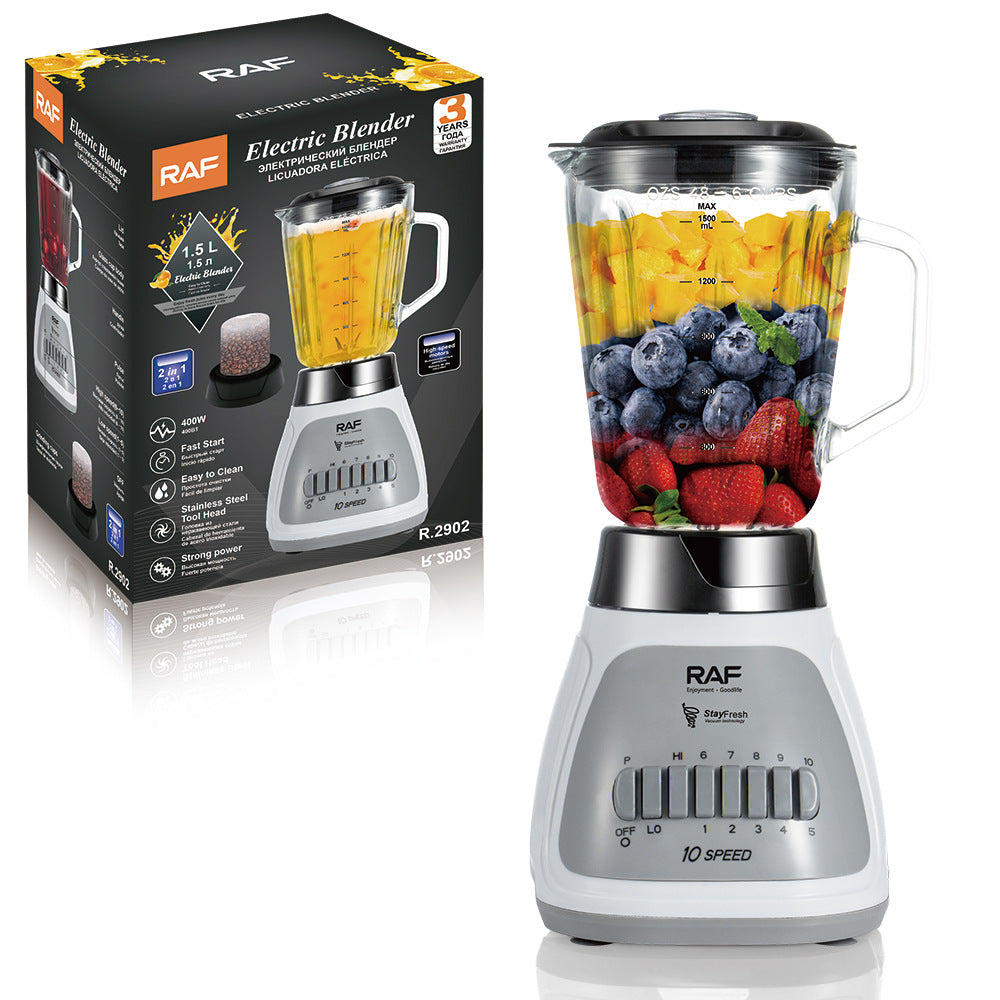 European Standard Smoothie Blender1.5L  Electric Soy Milk Maker Blender Grinder Household Juice Processor Meat Grinder