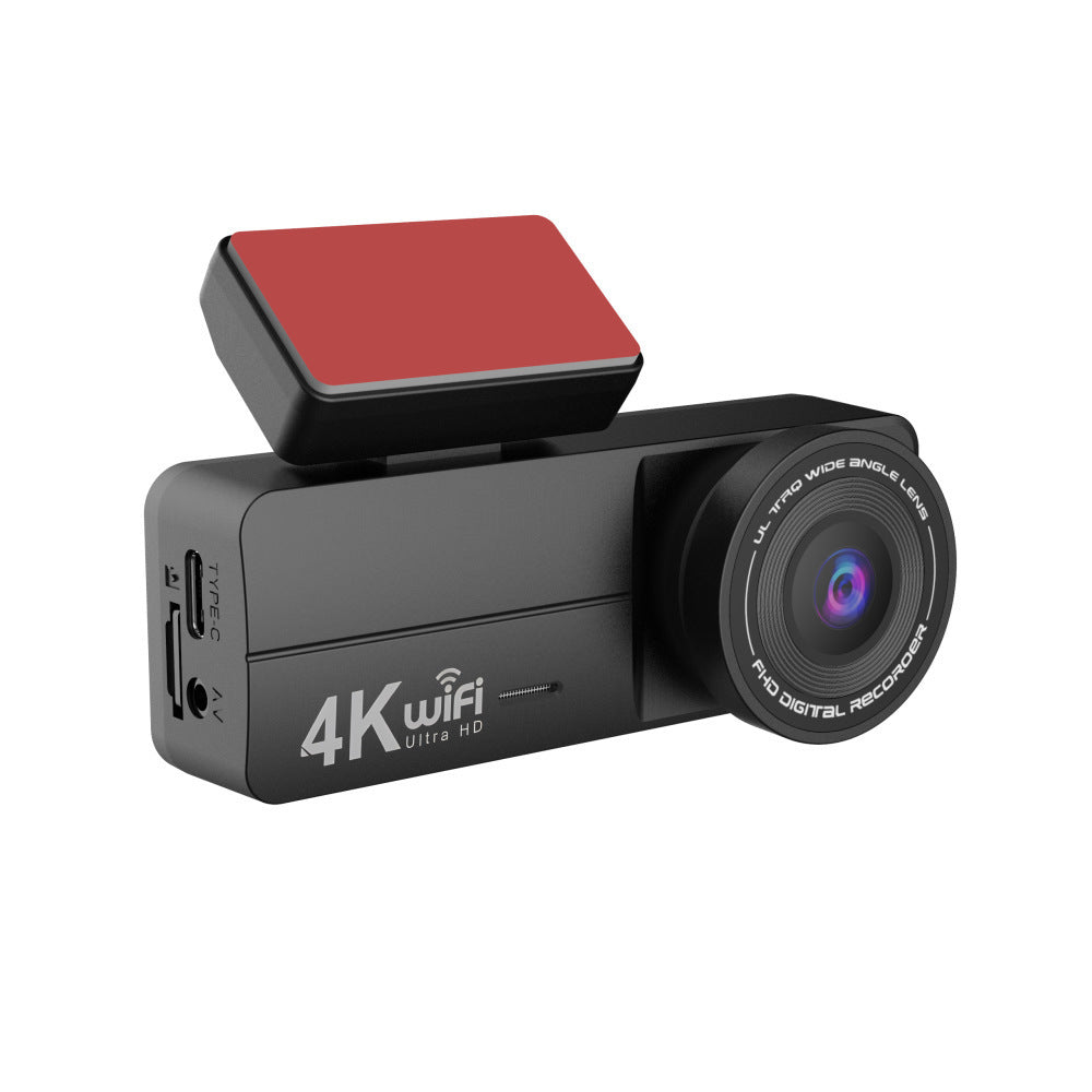 K02Driving Recorder Mobile Phone Interconnection WiFi High Definition Ultra Wide Angle Night Vision No Installation Required4K Vehicle Recording