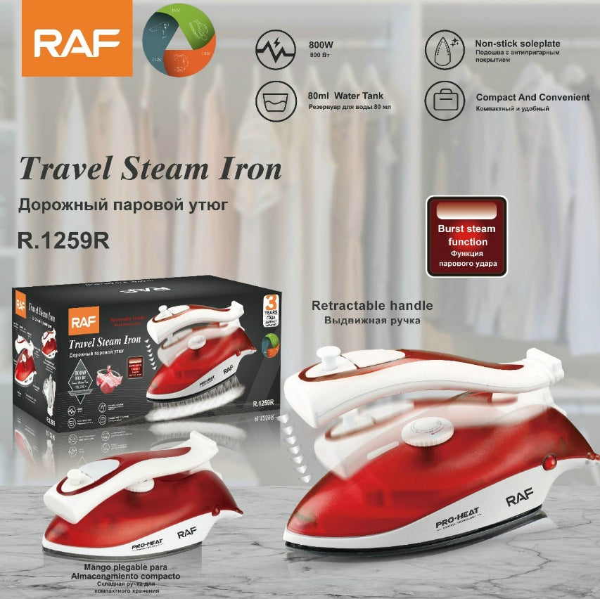 Foldable Travel Steam Electric Iron Handheld Mini Electric Iron Small Portable Ironing Machine220V