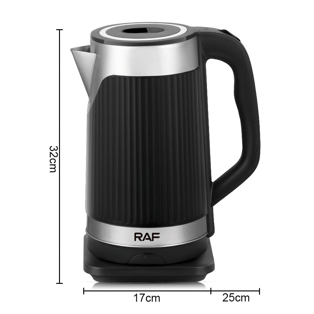 RAF European Standard Stainless Steel3.5L Electric Kettle Automatic Large Capacity Multi-Functional Kettle Overheat Protection