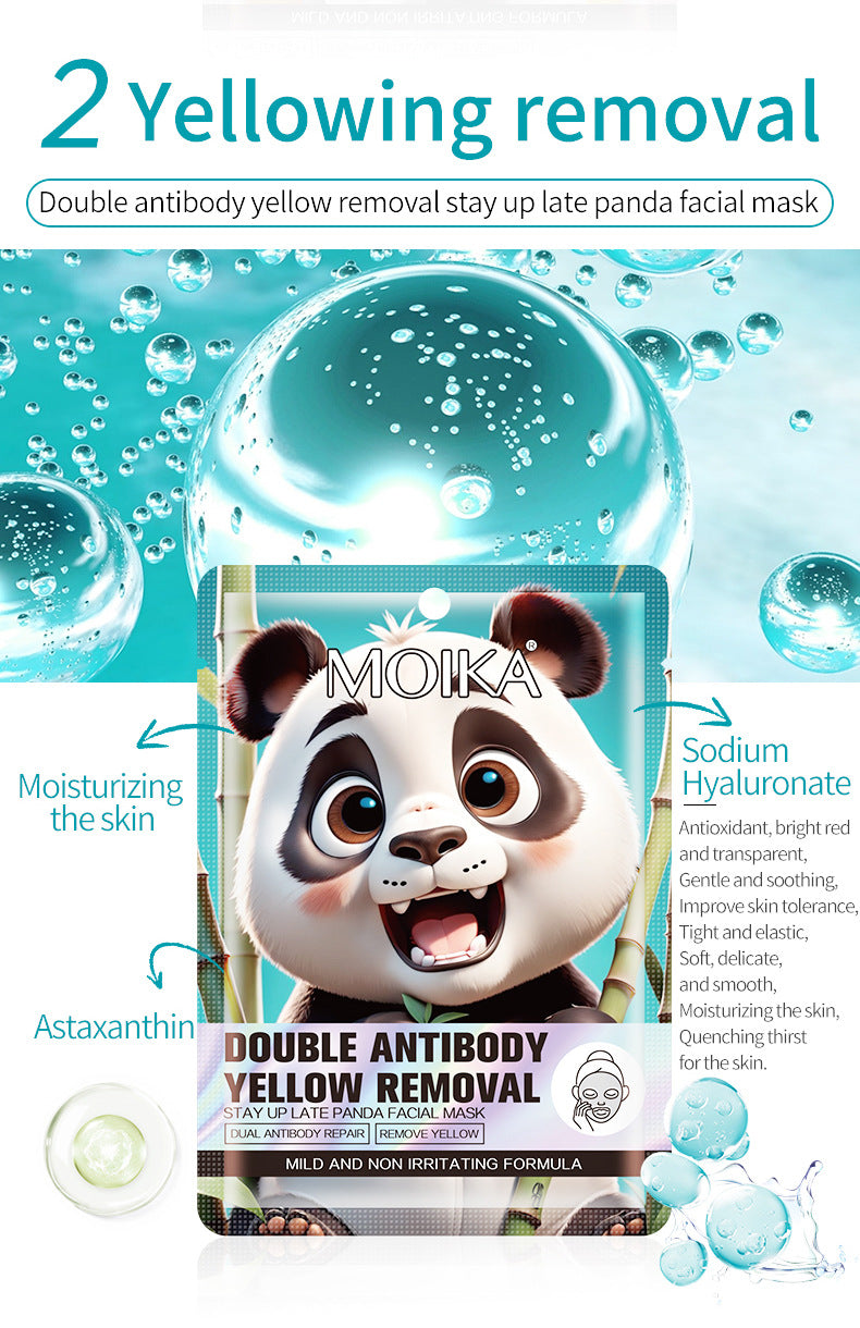 MOIKA Full Pore Shrinking White Tiger Mask Hydrating3D Animal Quality Oil Control Moisturizing Skin Care