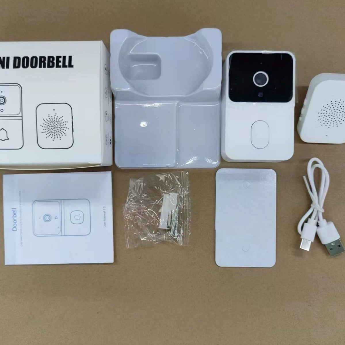 Factory Smart Video Doorbell WiFi Remote Monitoring Video Intercom Night Vision Camera Smart Doorbell